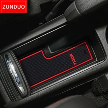 ZUNDUO ворота слот площадку для Vauxhall Opel Mokka интимные аксессуары, 3D автомобильный резиновый коврик межкомнатных дверей pad/подстаканники