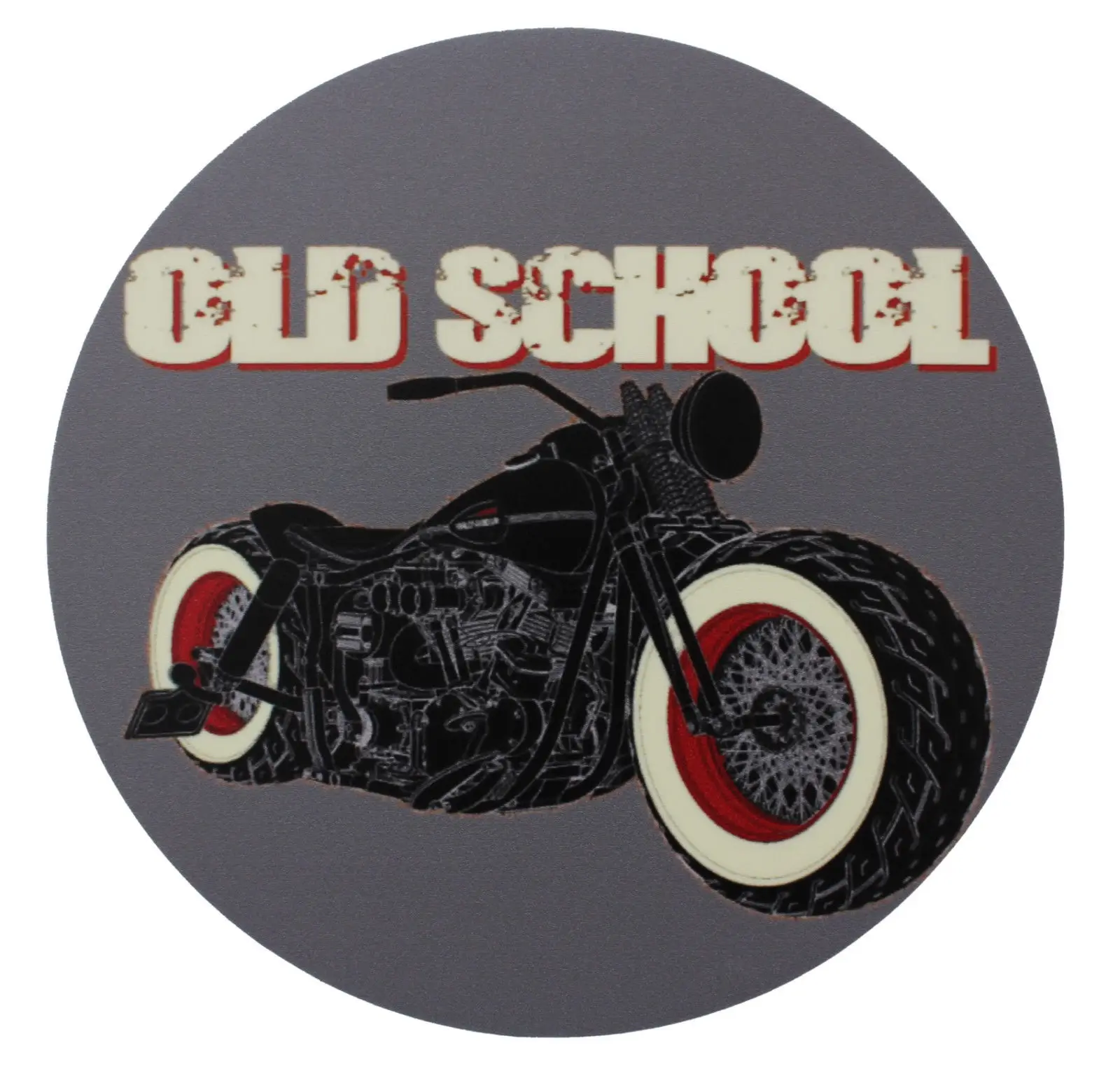 

Bike Old School Motorcycles Sticker Cafe Racer Retro Vintage #15