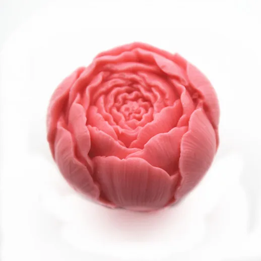 Силиконовая Свеча «цветок розы» форма для ручной работы формы для мыла Sugarcrafts украшения кухонного торта Кондитерские инструменты для украшения