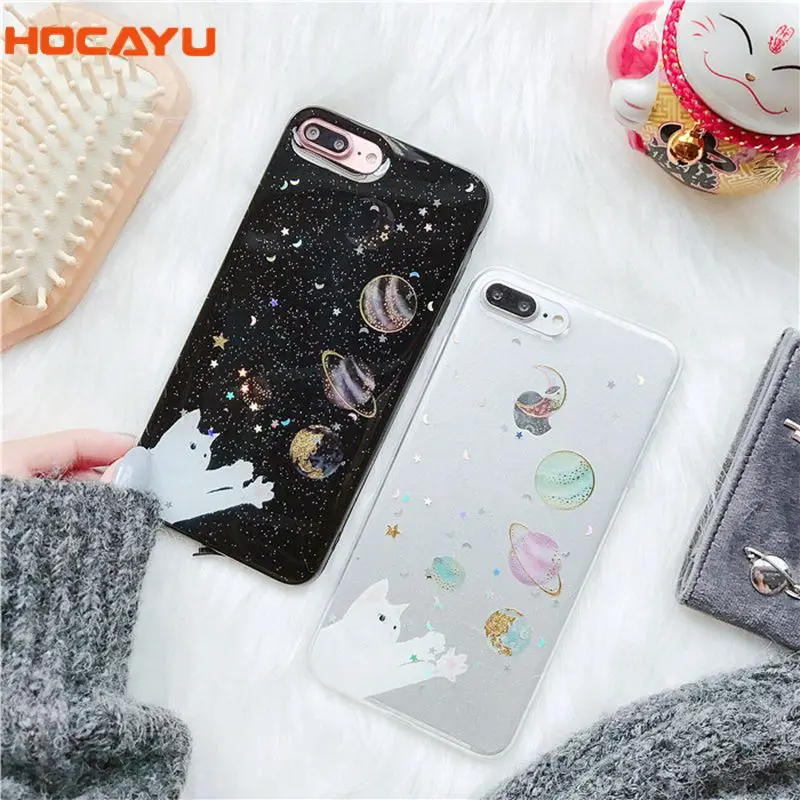 HOCAYU оптовая продажа дешевые прозрачные мягкие чехлы для телефонов из ТПУ Iphone X 6 6s