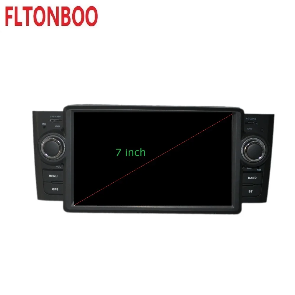 Discount 7 inch 2 din android 9 car DVD gps navigation for fiat LINEA,radio,wifi,quad core,English,russian,french 1