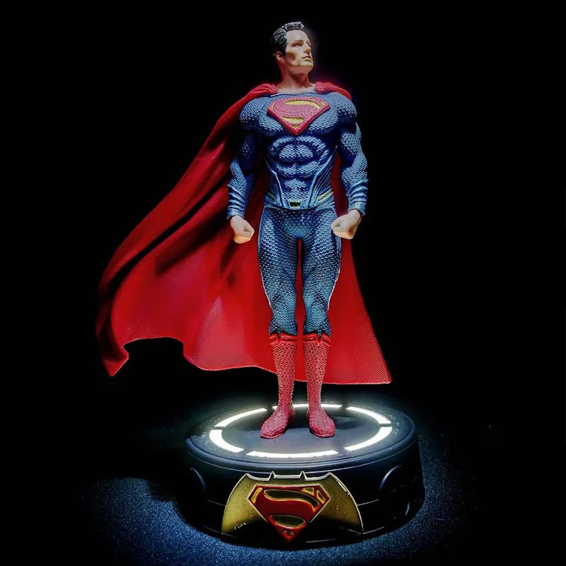  DC COMICS Super Hero Batman / Wonder Woman / Superman Statue with LED Light PVC Figure Collectible 