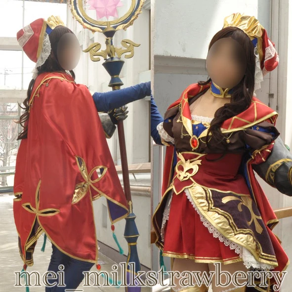 Новинка 2017 аниме Fate Grand Order Leonardo da Vinci готическое праздничное платье карнавальный