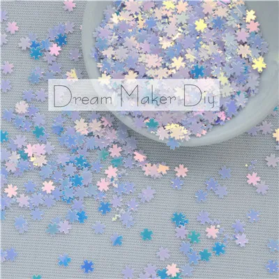 50g Brilliant Spring Flower and Vine Sequins for Crafts and Decoration