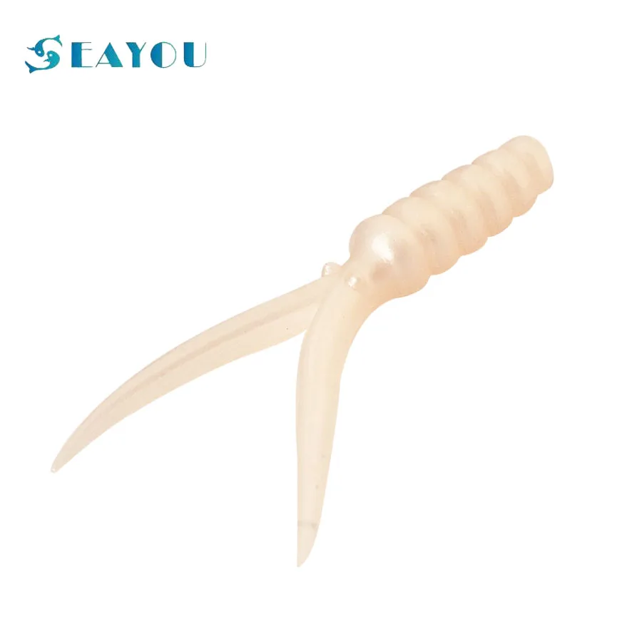 

80mm 4.2g Jerk Bait Soft Fishing Lures Grub Artificial Baits Worm Lure Lifelike Fake Lure Fishing Tackle