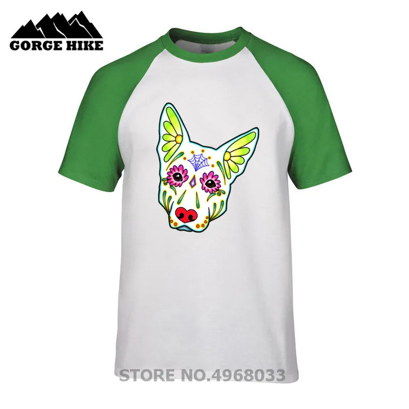 

Personality 3D Print T shirts German Shepherd in White - Day of the Dead Sugar Skull Dog T-shirt Streetwear Harajuku Tshirt Best