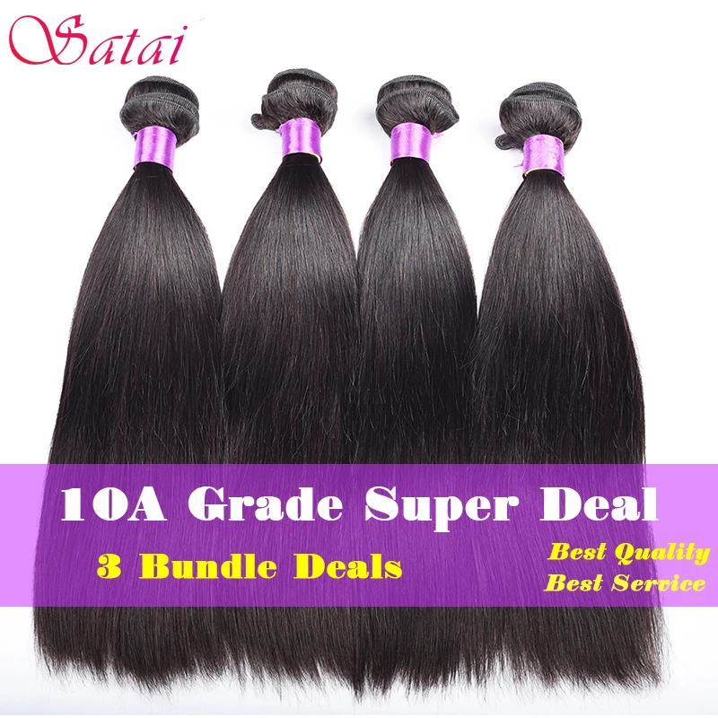 altPeruvian Virgin Hair Straight 3 Bundles10A Unprocessed Peruvian Virgin Hair Peruvian Straight Virgin Hair Top Selling Human Hair
