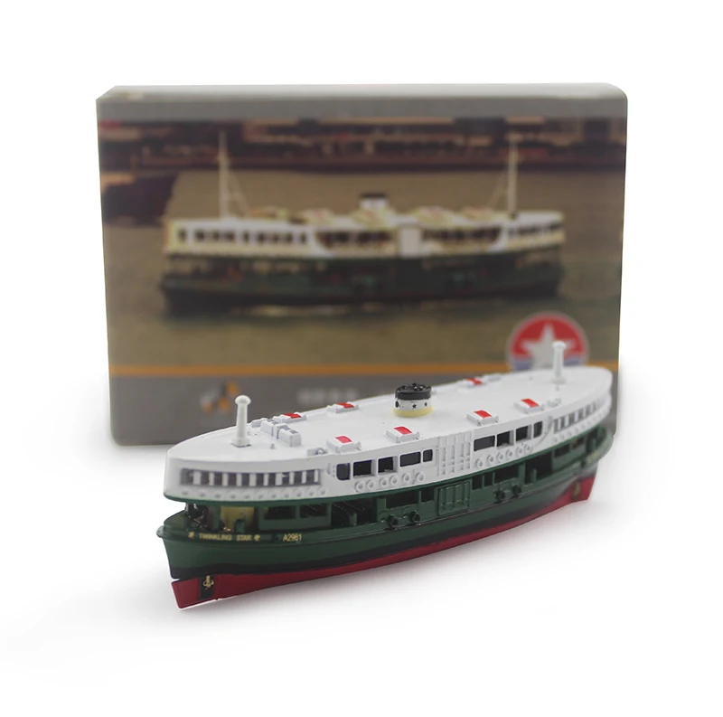 

Hongkong 1/64 Star Ferry alloy ship model special edition Rare collection model