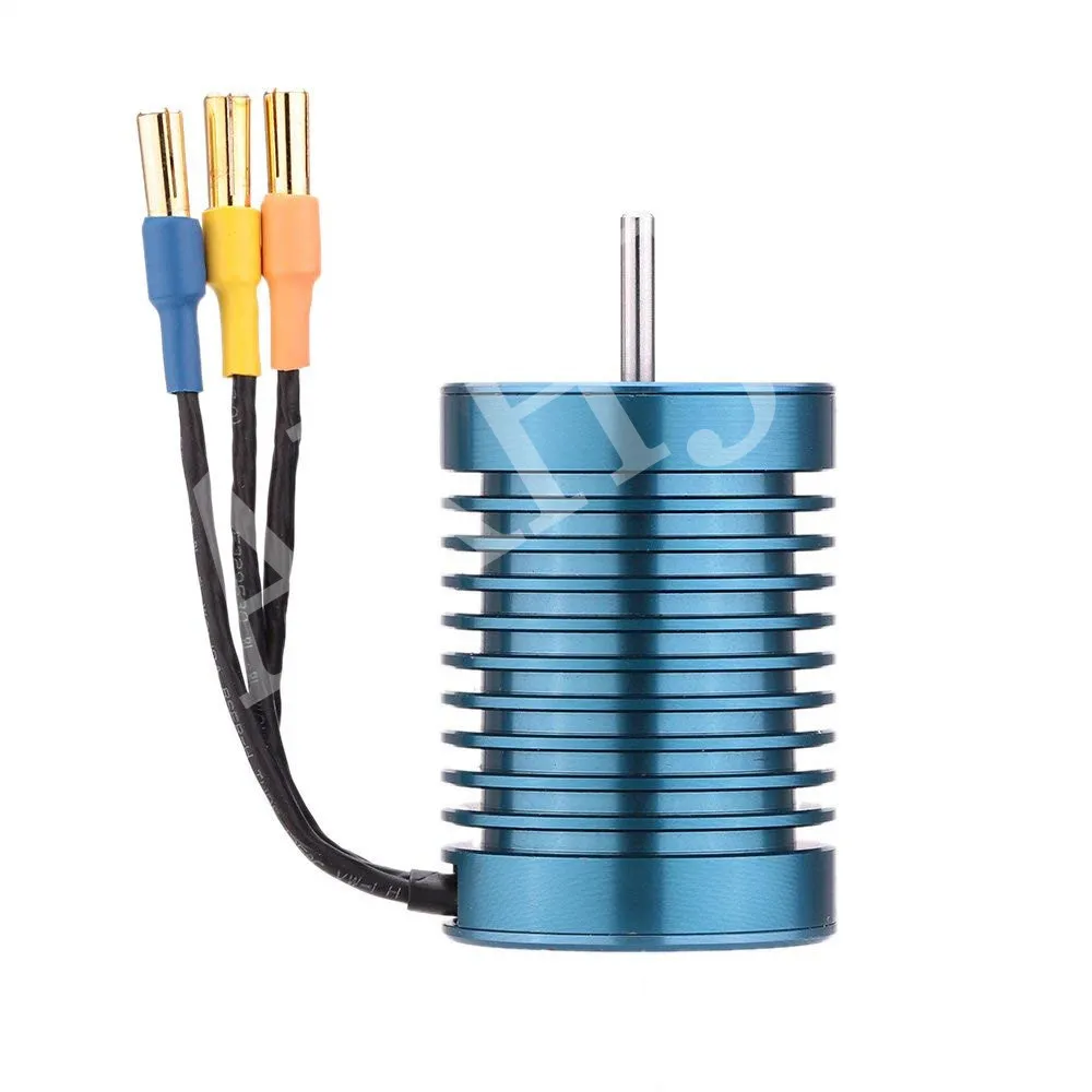3650 3930KV Slot Sensorless 540 Brushless Motor 9T for 1/10 RC Racing