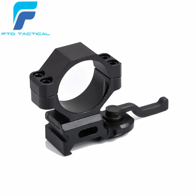 

QD Rifle Scope Mount Rings 30mm Medium Scopes Weaver/Picatinny Base Quick Release Lever Lock Tactical 52.5 x 55 x 16 mm