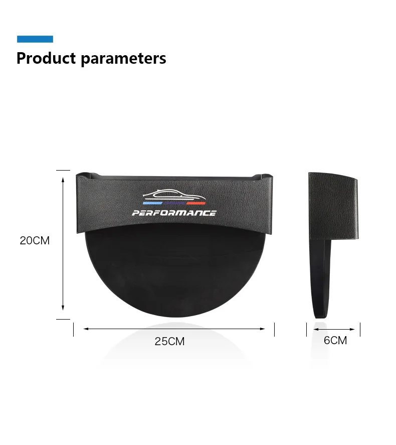 PU Leather Seat Storage Car Seat Gap Box for BMW X1 X3 X5 X6 F30 F20 E90 E92 F10 F18 F11 F07 GT Z4 F15 F16 F25 E60 G30 (9)