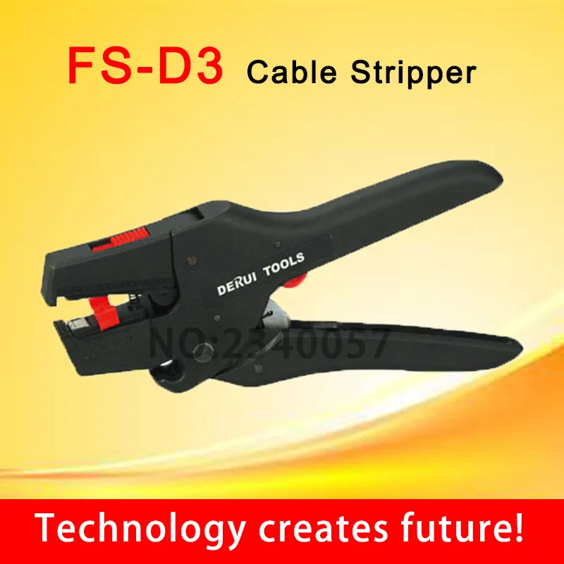 

FS-D3 Self-Adjusting insulation Wire Stripper wire stripping range 0.08-6mm2 Good Quality TOOL wire cutter cutting