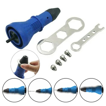 

Electric Nut Riveter Kit Nozzle Drilling Tools Spare Parts Equipment Assembly