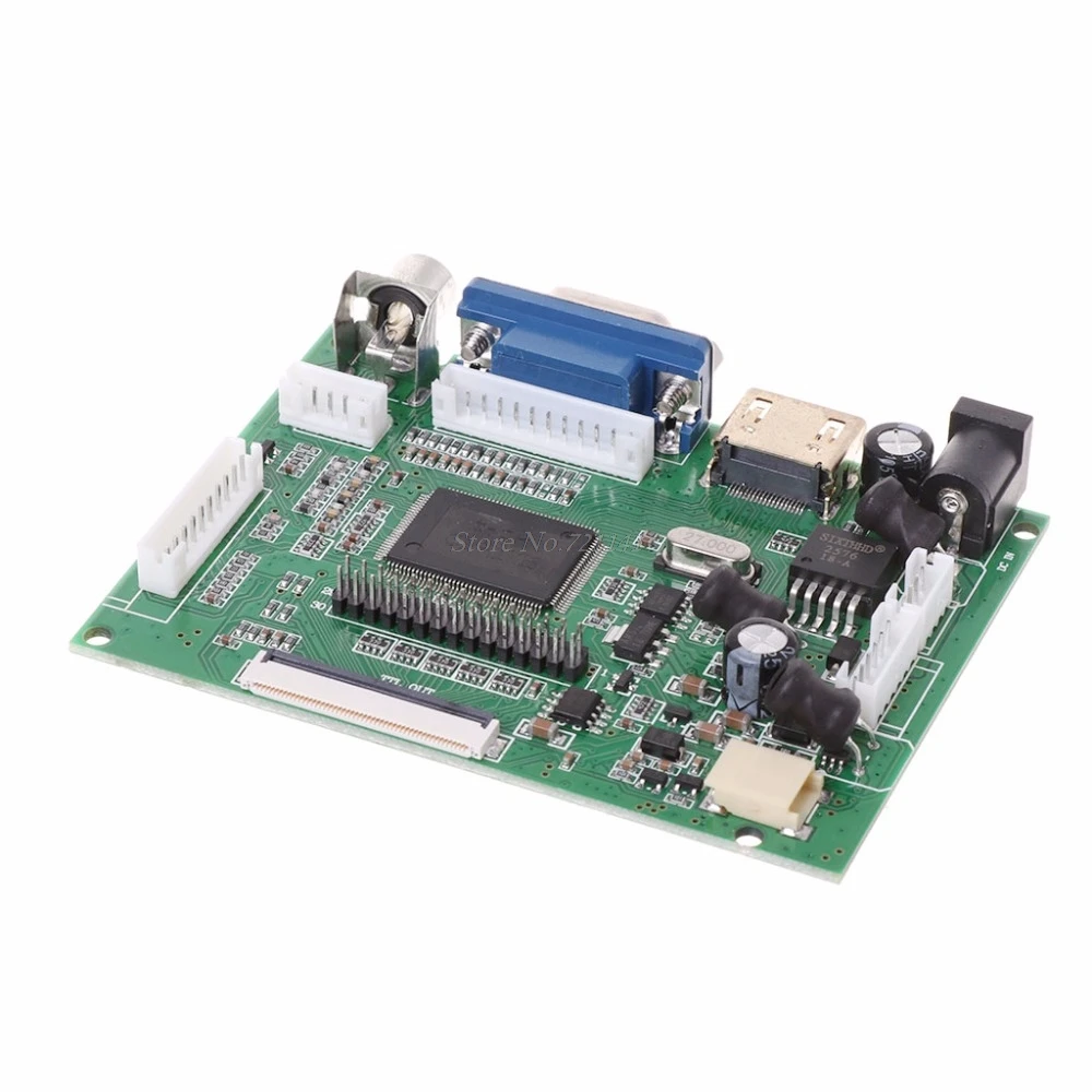 Плата драйвера ЖК дисплея AT070TN90/92/94 7 дюймов VGA 50pin плата контроллера TTL LVDS Прямая