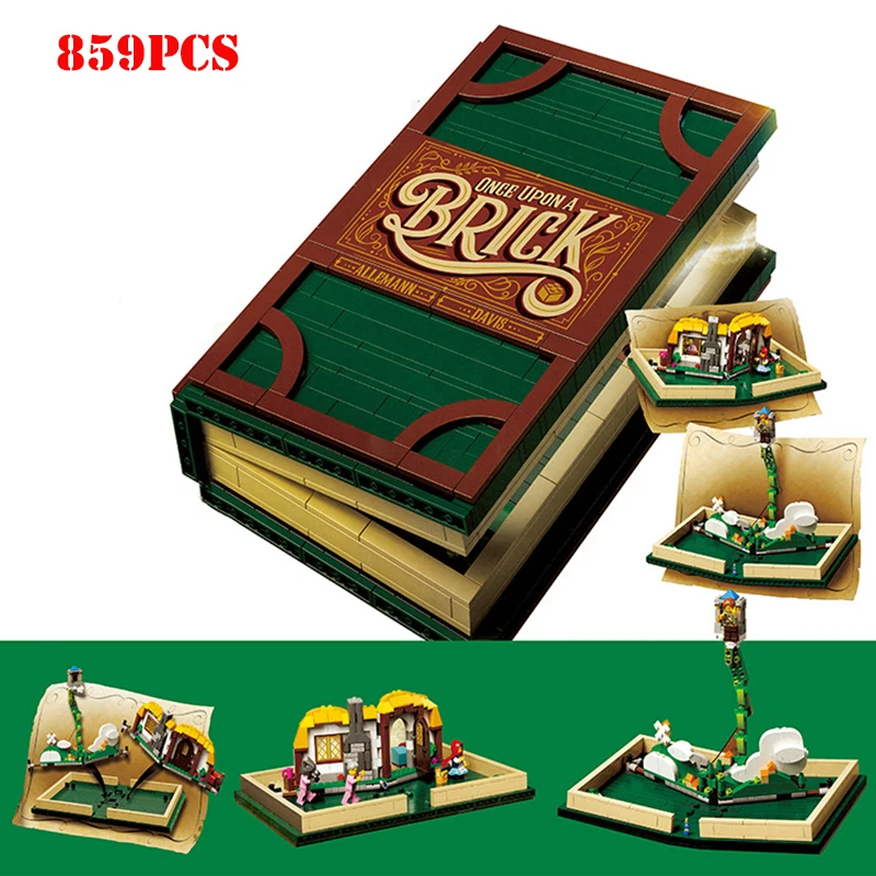 

Creator Series Fairy Tale Pop-up 3D Book Building Blocks Compatible Legoings Idea City DIY Creativity Bricks Children Toys Gifts