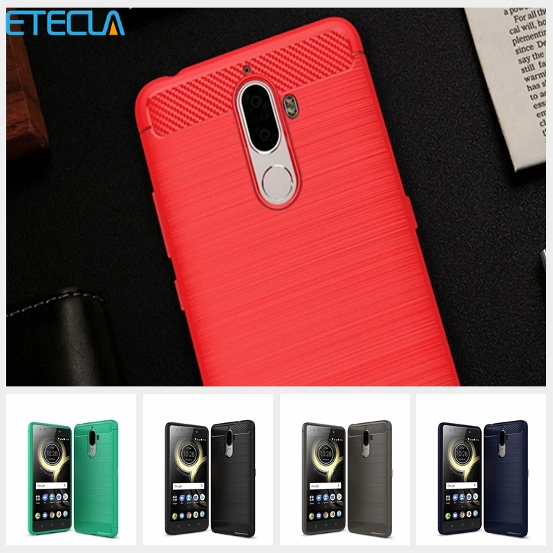 

For Lenovo K8 Note Case Lenovo K8 Note Cover On For K8note Premium Original Silicone Mix Hybrid Protective Soft Shell