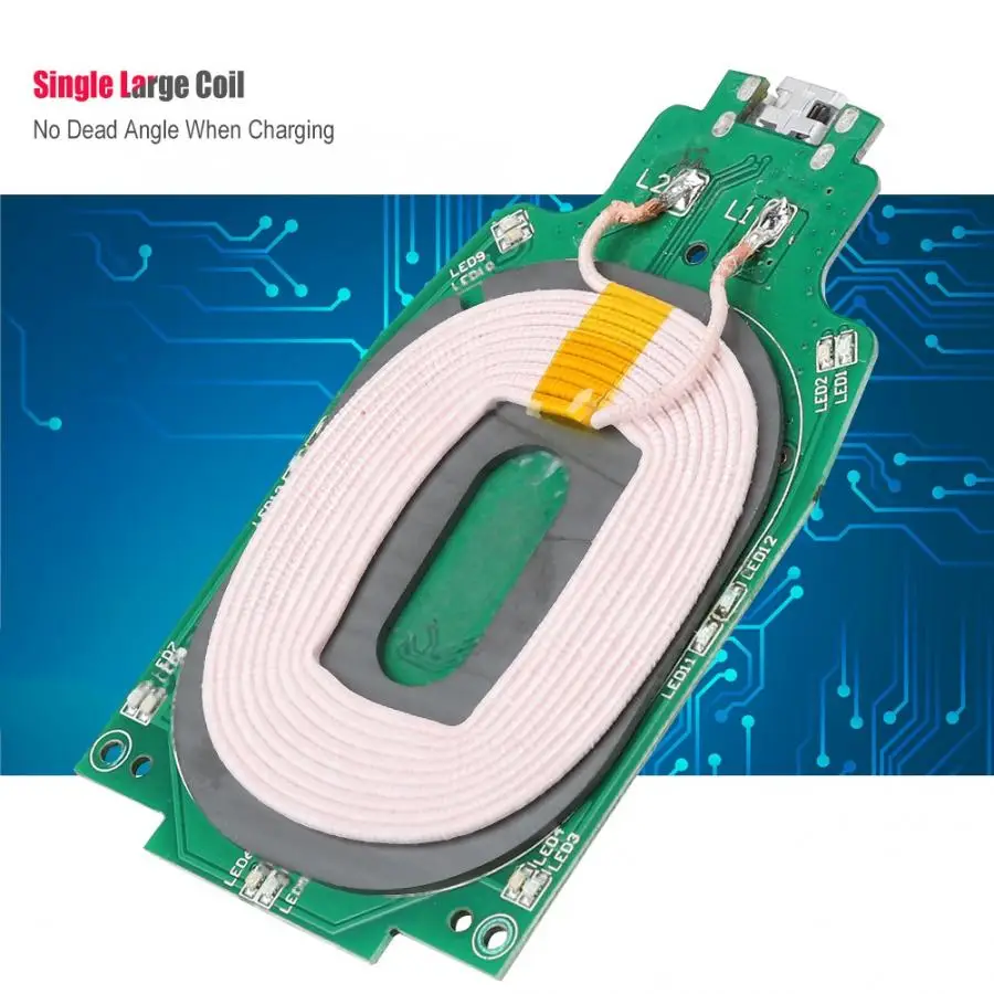 

DIY Wireless Charger 75% High Conversion Rate Wireless Charger Transmitter Module Multi-level Protections hot