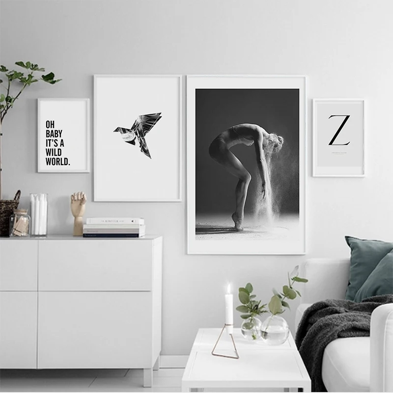 Nordic-Art-Poster-Art-Canvas-Art-Pictures-Canvas-Painting-It-IS-a-Wild-World-Strong-Powerful