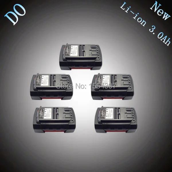 5PCS Lithium Ion 3000mAh Replacement Rechargeable Power Tool Battery for Bosch 36V 2 607 336 003 BAT810 BAT836 BAT840 36 Volt 5PCS Lithium Ion 3000mAh Replacement Rechargeable Power Tool Battery for Bosch 36V 2 607 336 003 BAT810 BAT836 BAT840 36 Volt