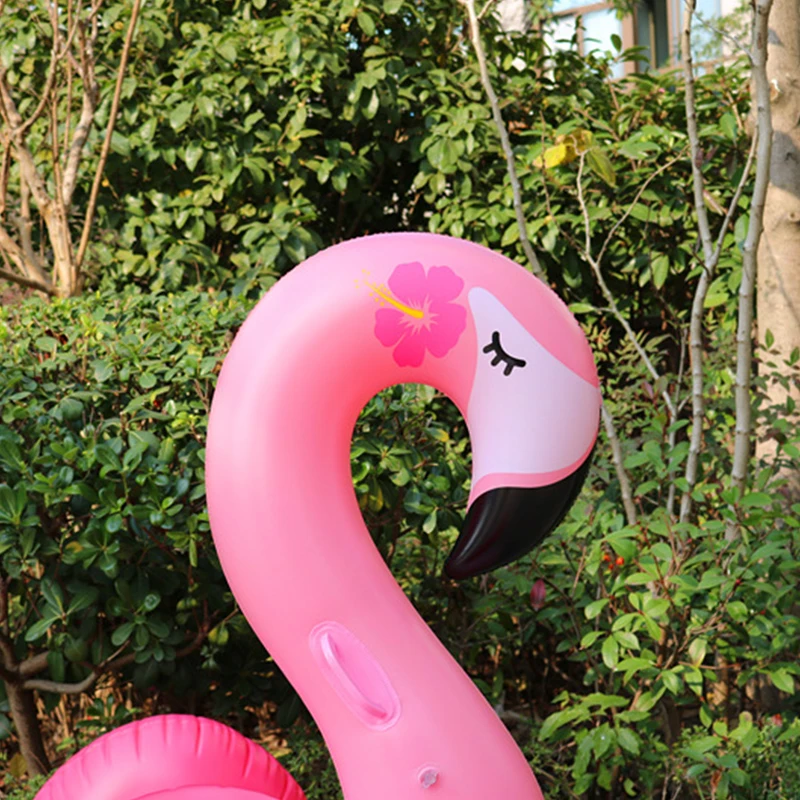 Новый Надувной Спальный Фламинго Лебедь плавать бассейн Плавание Круг Кольцо матрас вечерние праздник воды весело летние