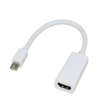 

100pcs/lot Mini DisplayPort DP Male to HDMI Female converter Adapter Cable For Nootbook MacBook Pro Air