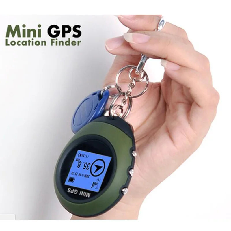 

Mini GPS Locator Pathfinder, outdoor adventure positioning tracker key holder locator, free shipping