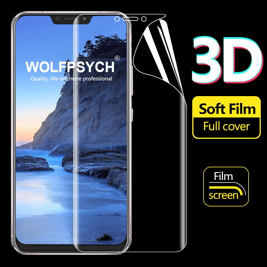 

Full Cover Screen Protector for Asus Zenfone Max Pro M2 M1 ZB631KL ZB633KL ZB601KL 5 5Z ZS620KL ZE620KL Hydrogel Film Sticker