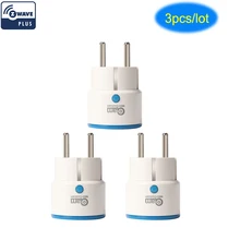 NEO Coolcam 3 pçs/lote-Onda Z Inteligente Tomada Plug Domótica Zwave Mini Onda Z Sem Fio Tomada de Controle por Smartphone