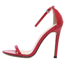 Nude Aprikose rot schwarz weiß frau schuhe knöchelriemen mary janes offene spitze concise lackleder sandalen pumps hochzeitskleid ferse