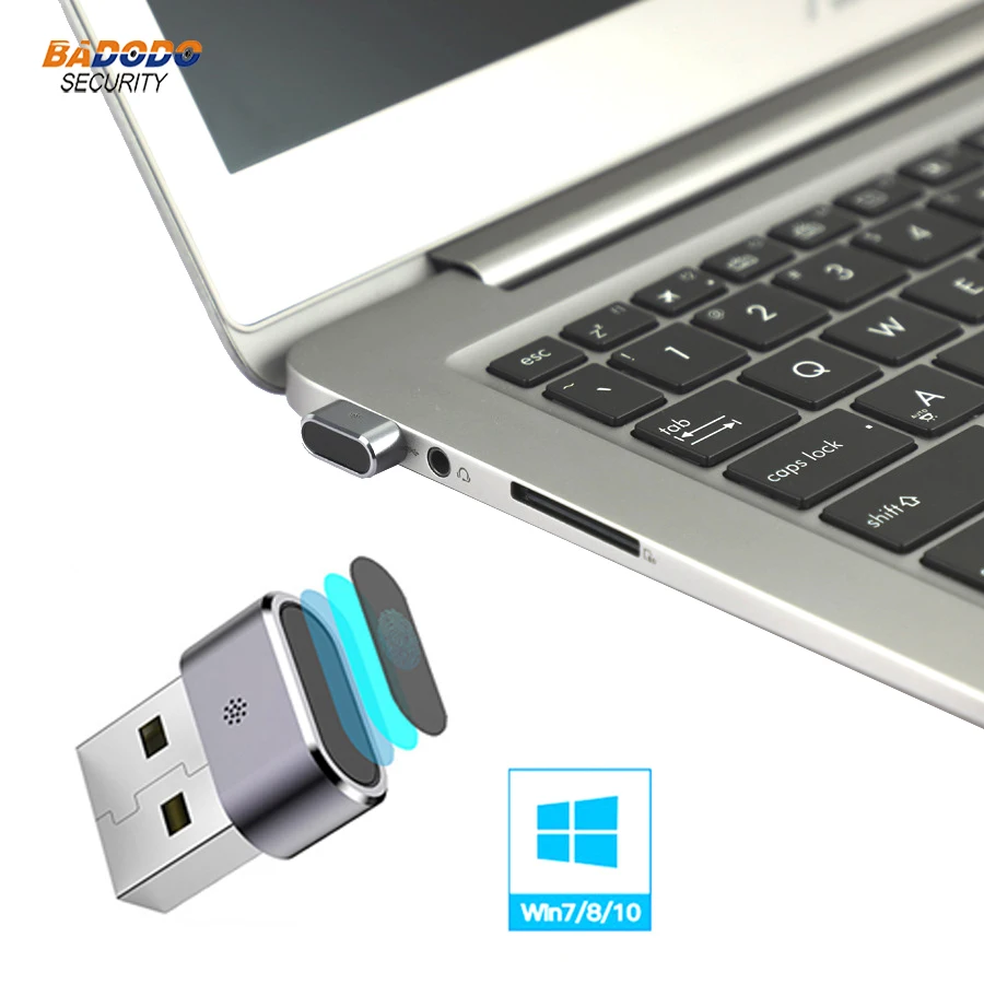 Алюминиевый Чехол мини USB считыватель отпечатков пальцев Модуль устройство для