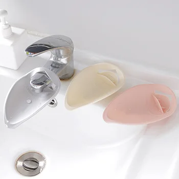 

3pcs Silicone Cute Bathroom Sink Faucet Chute Extender Crab Children Kids Washing Hands Faucet Extender Baby Tubs Kids Hand