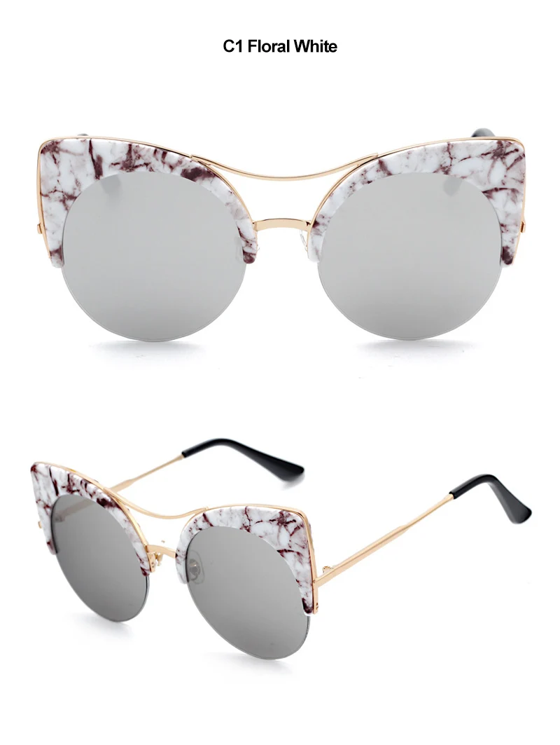 2018 News Cat Eye Sunglasses (8)