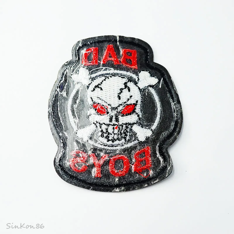 BAD BOYS Size: 6 2x7 7 см значки DIY нашивки джинсовая сумка шляпа одежда швейное украшение