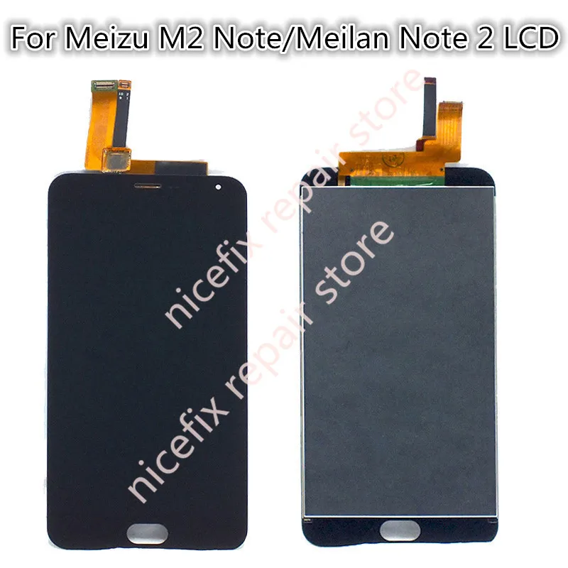 LCD Screen for Meizu M2 Note New High Quality Display+Touch Replacement Accessories For | Мобильные телефоны и аксессуары