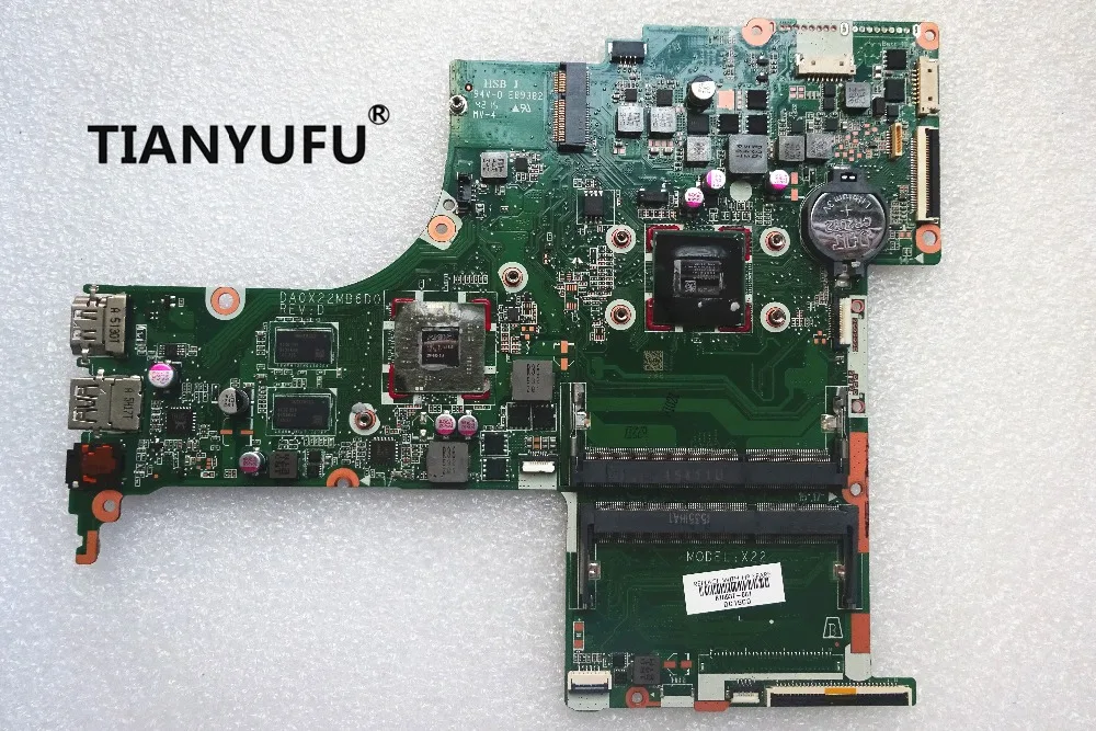 

Free shipping 810937-001 810937-501 DA0X22MB6D0 A8-7410 15-AB motherboard For HP 15-AB Laptop Motherboard tested 100% work