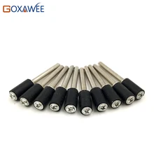 20pcs 1/4″ Sanding Bands Mandrels Rotary Tools For Dremel Accessories Rod Drum Rubber Mandrels For DREMEL Tools Abrasive Tools