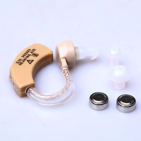 

Small Convenient Voice Hearing Aids Sound Voice Adjustable Amplifier Hearing Aid for Deaf EK-New