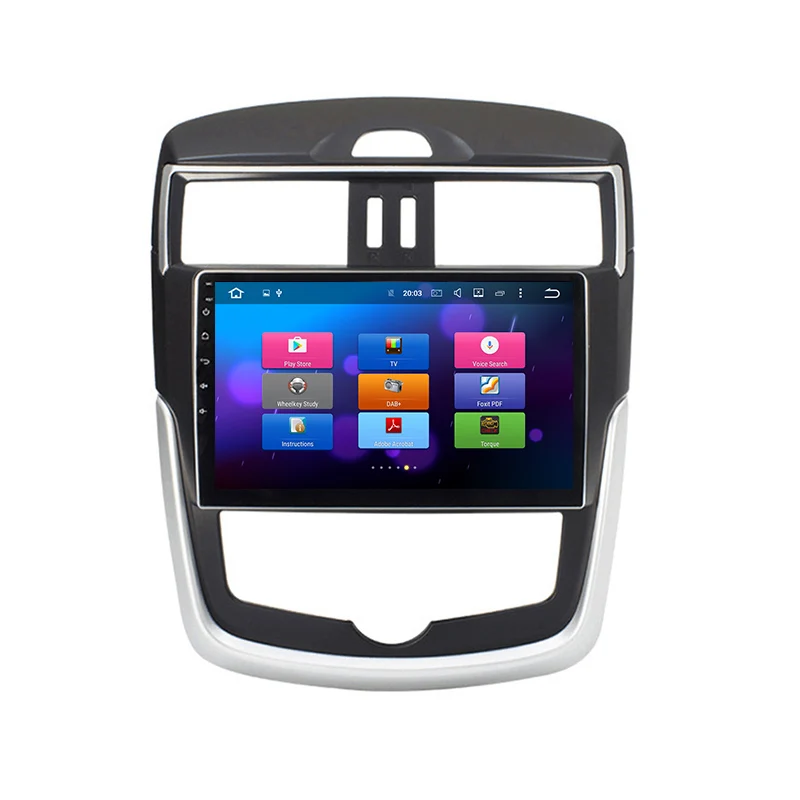 Excellent Lenvio 4GB+32GB 2 Din Android 8.0 CAR DVD GPS Player For Nissan Tiida 2011-2016 car stereo radio navigation Octa Core 1024*600 1