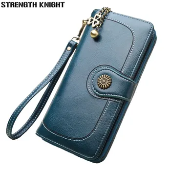 

Women' Wallet Ladies Purse 2020 Long Wallets Female Fashion PU Leather Zipper Money Coin Purse Cartera Mujer