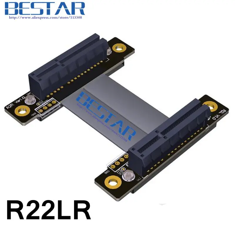 Pci-express x1 x4 x8 X16 Macho para Homem Pci-e 3.0 Macho para Fêmea 1x 4x 8x 16x Cabo de Extensão Gráfica Pcie Fêmea para Fêmea - Imagem 2
