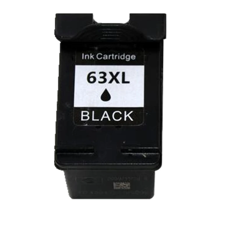 

1pcs balck Ink Cartridge replacement For HP 63 63XL For HP ENVY4520 Officejet4650 Ink jet Printer
