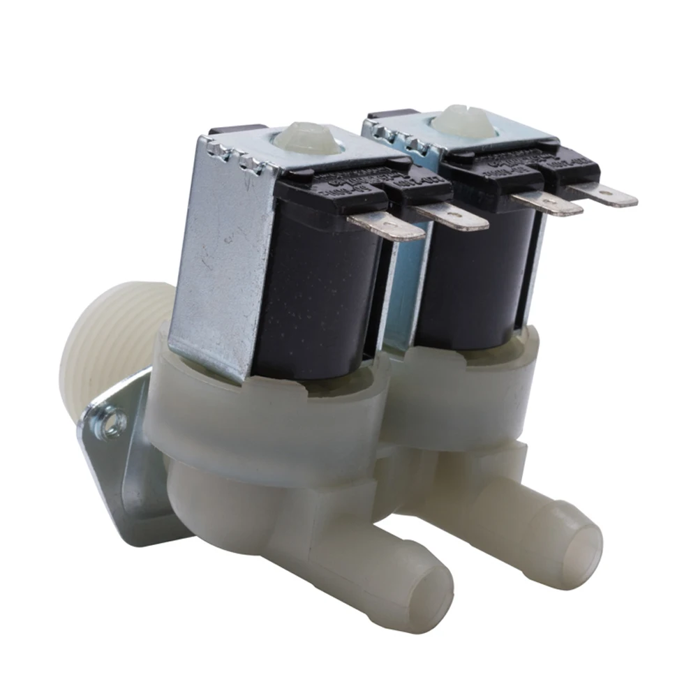 Универсальный двойной впускной клапан для стиральной машины JSF6 тонкое мастерство регулятор потока воды для ремонта стиральной машины