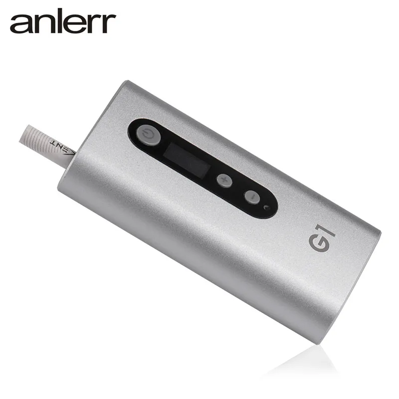 Коробка сухой травы комплект OLED дисплей 2200 мАч сигареты Anlerr G1 электронная