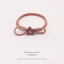 High Elastic Rope Adult Elastic Hair Bands For Women's Black Pink Cute Sunflower Rubber Tight Hair Accessories Scrunch headband High Elastic Rope Adult Elastic Hair Bands For Women's Black Pink Cute Sunflower Rubber Tight Hair Accessories Scrunch headband