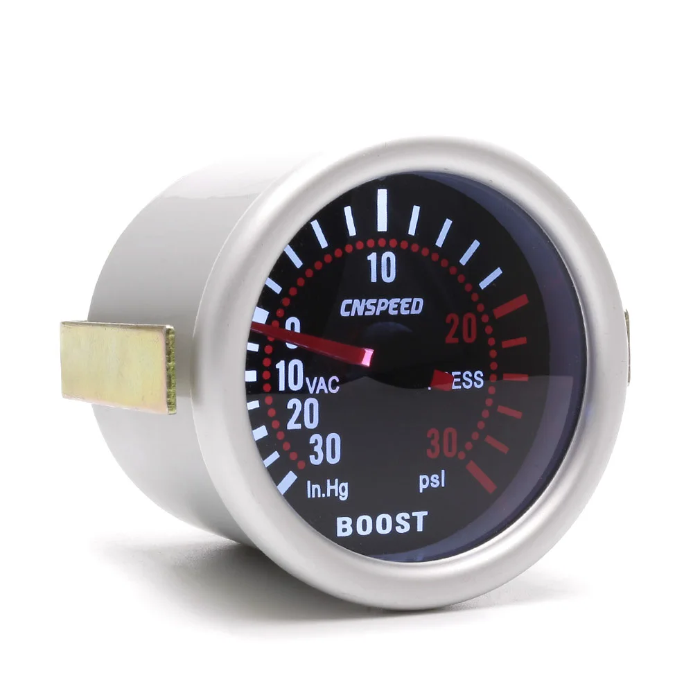 CNSPEED 52 мм Boost Gauge PSI с турбо Con роликовый комплект 12 В гоночный автомобиль турбо Boost Aut Gauge автомобильный измеритель YC101309