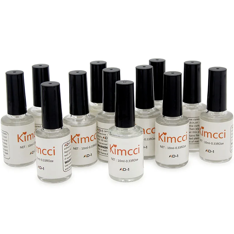 

Kimcci 12pcs/lot Professional Nail Glue Fast Remover Debonder Degreaser for Nails Polish Sticker Decoration False Nail Cleaner