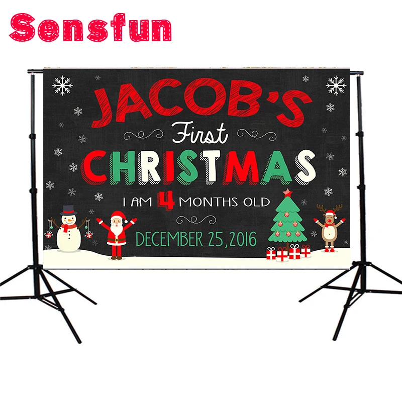 Aliexpress Buy Chirtsmas Party Photo Backdrops Vinyl Cloth 