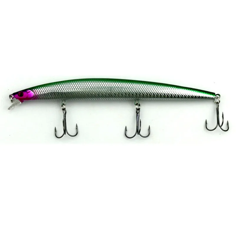 1PC Minnow Fishing Lure Plastic Hard Bait Pesca Fishing Tackle Artificial Bait Lures Fishing Acessorios pescaria isca #5S14 (3)