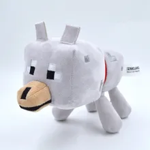 Minecraft Plush Toys 16-26cm Zombie Ghost Doll Wolf Sketelon Enderman Ocelot Stuffed Animals JJ creeper Strange Sheep 15 style