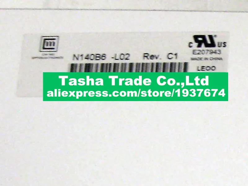 

N140B6-L02 N140B6 L02 for Samsung R425 14.0 LED Display Laptop LCD Screen Matrix Panel Glossy 1366*768 HD LVDS 40Pins